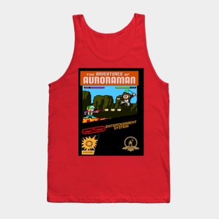 The Adventures of Auroraman Cherry Sunday Showdown Box art Tank Top